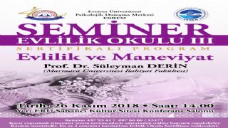 Evlilik ve Maneviyat Semineri - Prof. Dr. Süleyman DERİN